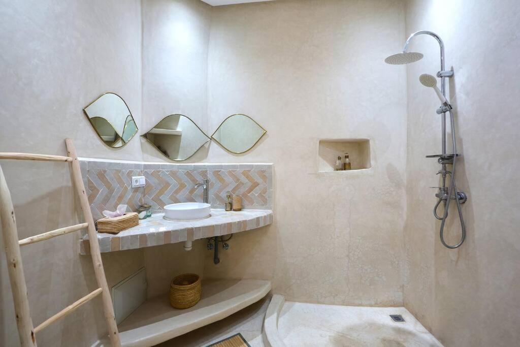Riad El Khir En Centre Ville Rooftop Et Bassin 马拉喀什 外观 照片