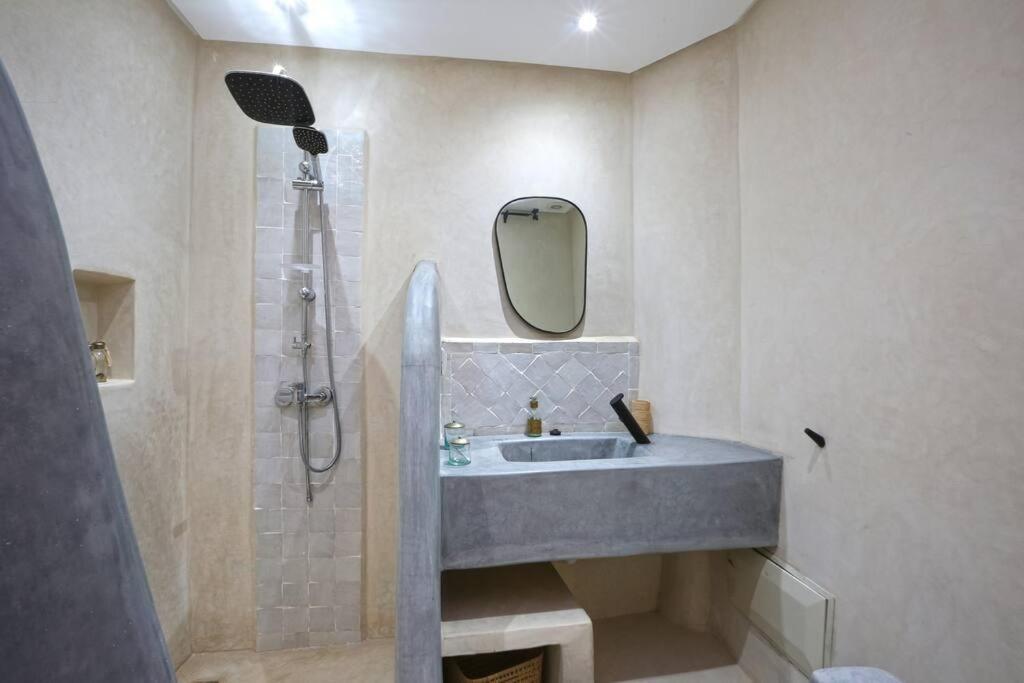 Riad El Khir En Centre Ville Rooftop Et Bassin 马拉喀什 外观 照片