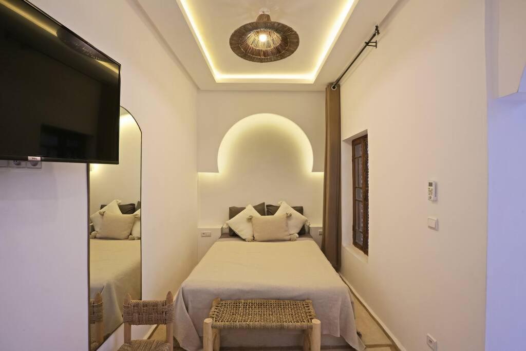 Riad El Khir En Centre Ville Rooftop Et Bassin 马拉喀什 外观 照片